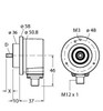 Turck Rei-E-113T8C-2B512-H1181 Incremental Encoder, Efficiency Line