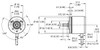 Turck Rei-E-111T8C-2B2500-C Incremental Encoder, Efficiency Line