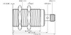 Turck Bi12-M30-2Aps8X2-H1141 Inductive Safety Sensor, Standard