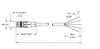 Turck Esrb-A5.500-Gc2K-5 Actuator and Sensor Cable, Connection Cable