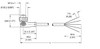 Turck Ekwt-A5.500-Gc2Y-35 Actuator and Sensor Cordset, Connection Cable