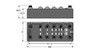 Turck Blcdp-8M12Lt-4Ai-Vi-4Ai-Vi BL compact? fieldbus station for PROFIBUS-DP, 8 Analog Inputs for Current or Voltage