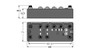 Turck Blcen-6M12Lt-2Rfid-S-8Xsg-P BL compact? multiprotocol fieldbus station for Industrial Ethernet, Interface for Connection of 2 BL ident Read/Write Heads (HF/UHF) and 8 Configurable Digital PNP Channels, BL ident