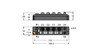 Turck Tben-S2-8Dxp Compact Multiprotocol I/O Module for Ethernet, 8 Universal Digital Channels, Configurable as PNP Inputs or 0.5 A Outputs