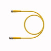 Turck Pkg 3M-3.5-Psg 3M Double-ended Cordset, Straight Female Connector to Straight Male Connector