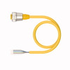 Turck Rkm 50-6M Single-ended Cordset, Straight Female Connector