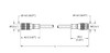 Turck Rk 4T-0.5-Rs 4T Actuator and Sensor Cable, Extension Cable