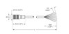 Turck Rk 8T-30 Actuator and Sensor Cable, Connection Cable