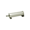 SMC - NCGBN25-0100 - SMC??? NCGBN25-0100 Round Body Repairable Air Cylinder, Single Rod, 1" Bore Dia., +215psi Proof. Press., 1" Stroke