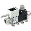 SMC PF3W720S-N03-CT-GRA 3-Color Digital Flow Switch For Water