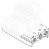 SMC SS5Y5-41-07-01F-Q 4/5 Port Solenoid Valve