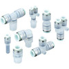 SMC KPR04-06 Fitting, Plug-In Reducer Pack of 10