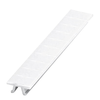 Schneider Electric NSYTRAB640 Clip In Marking Strip, 6Mm, 10 Character Pack of 10