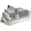 SMC SS5V2-16FD1-08BR-N7 mfld, plug-in, d-sub connector, SS5V2 MANIFOLD SV2000