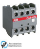 ABB CA5-11/11E a aux blk 1no-1nc 1no-1nc 2/pk