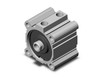 SMC CDQ2A80-25DZ Compact Cylinder, Cq2-Z