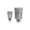 SMC - AMG150C-N02 - AMG150C-N02 Water Separator - 300 L/min Maximum Flow Rate, 145 psi Maximum Operating Pressure, 1/4 NPT Ports, Manual Drain