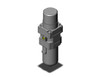 <h2>AW10-A to AW40-A, Filter Regulator, Metric, North American &amp; European</h2><p><h3>SMC S series AW-A is a combination filter/regulator, minimizing space and piping by integrating two units into one. The pressure drop across the regulator section has been reduced creating a more efficient unit with a maximum set pressure of 100 psi. The element and bowl on the AW-A series is now one-piece, making element replacement easier. Bowls on the size 30 and 40 are covered with a transparent bowl guard, completely protecting them from the environment and making the interior contents visible from 360 degrees. This series is part of the family of modular air preparation units and can be combined with other similar sized products. The new AW-A is available in four body sizes with piping from M5 to 3/4  in Rc, NPT, and G thread types.</h3>- <p><a href="https://content2.smcetech.com/pdf/AW_A.pdf" target="_blank">Series Catalog</a>