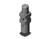 <h2>AW10-A to AW40-A, Filter Regulator, Metric, North American &amp; European</h2><p><h3>SMC S series AW-A is a combination filter/regulator, minimizing space and piping by integrating two units into one. The pressure drop across the regulator section has been reduced creating a more efficient unit with a maximum set pressure of 100 psi. The element and bowl on the AW-A series is now one-piece, making element replacement easier. Bowls on the size 30 and 40 are covered with a transparent bowl guard, completely protecting them from the environment and making the interior contents visible from 360 degrees. This series is part of the family of modular air preparation units and can be combined with other similar sized products. The new AW-A is available in four body sizes with piping from M5 to 3/4  in Rc, NPT, and G thread types.</h3>- <p><a href="https://content2.smcetech.com/pdf/AW_A.pdf" target="_blank">Series Catalog</a>