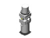 <h2>AW10-A to AW40-A, Filter Regulator, Metric, North American &amp; European</h2><p><h3>SMC S series AW-A is a combination filter/regulator, minimizing space and piping by integrating two units into one. The pressure drop across the regulator section has been reduced creating a more efficient unit with a maximum set pressure of 100 psi. The element and bowl on the AW-A series is now one-piece, making element replacement easier. Bowls on the size 30 and 40 are covered with a transparent bowl guard, completely protecting them from the environment and making the interior contents visible from 360 degrees. This series is part of the family of modular air preparation units and can be combined with other similar sized products. The new AW-A is available in four body sizes with piping from M5 to 3/4  in Rc, NPT, and G thread types.</h3>- <p><a href="https://content2.smcetech.com/pdf/AW_A.pdf" target="_blank">Series Catalog</a>