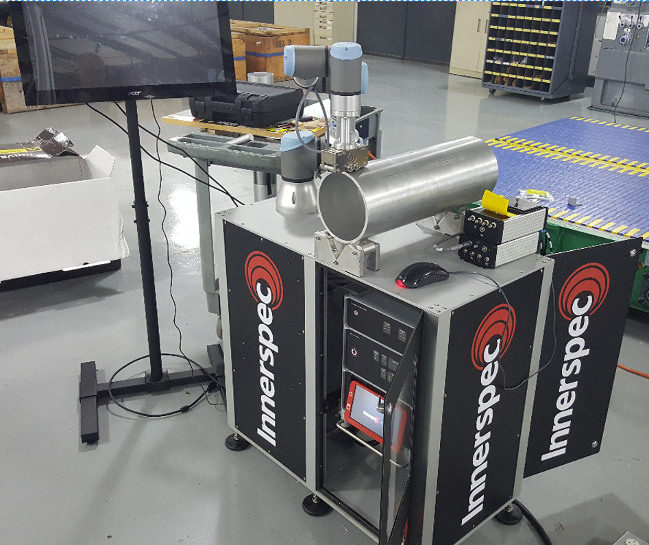 Innerspec Technologies Demos Factory-Installed Inspection System with Universal Robots Arm