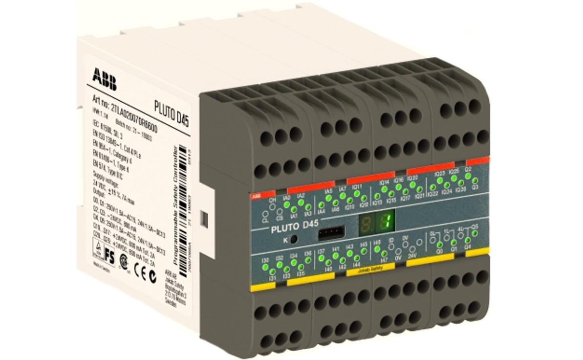 New ABB Jokab Programmable Safety Controller Features Hot-swap Capabilities