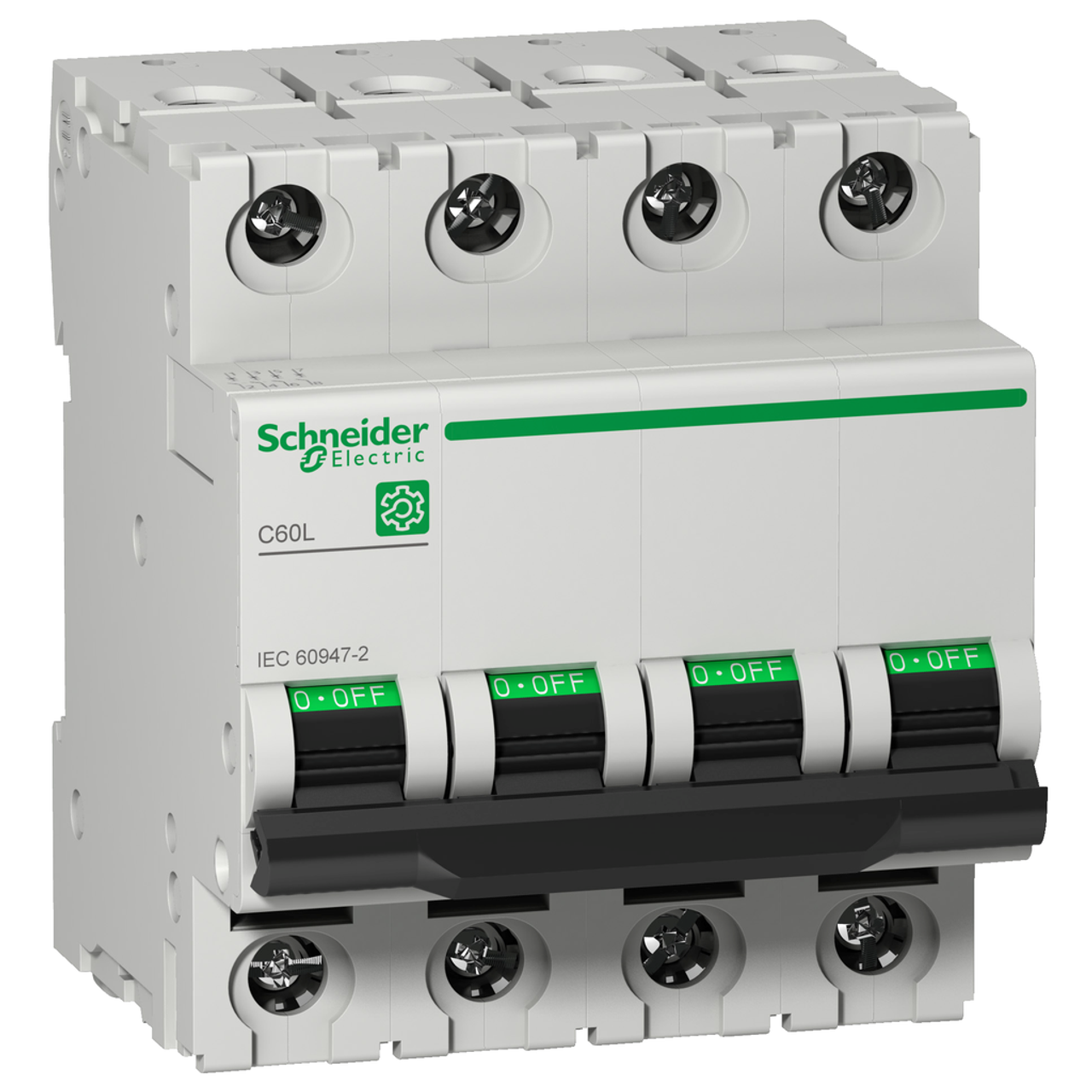 Schneider Electric M9F17425 Multi9 C60L 4P C 25A 25Ka 240 V Mcb