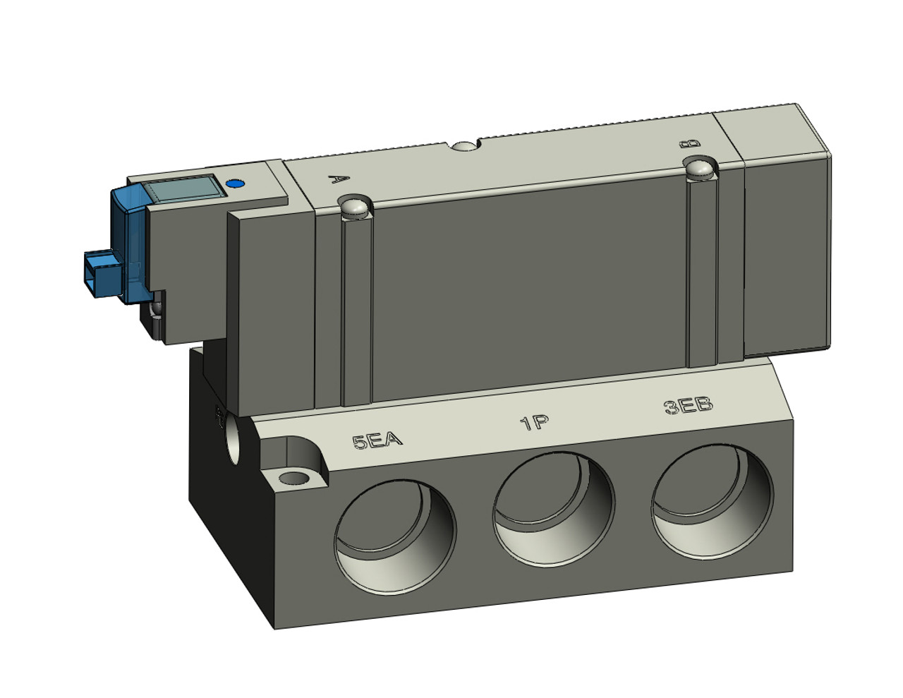 SMC SY9140-5LOZ-04 5 Port Solenoid Valve