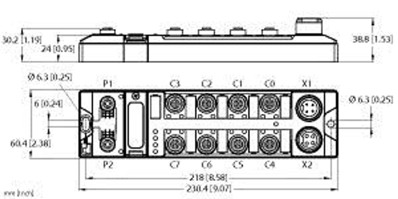 Turck Tben-Lh-8Iol Block-Io 100002195