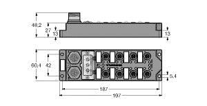 Turck FLDP-IOM124-0001 Block-IO
