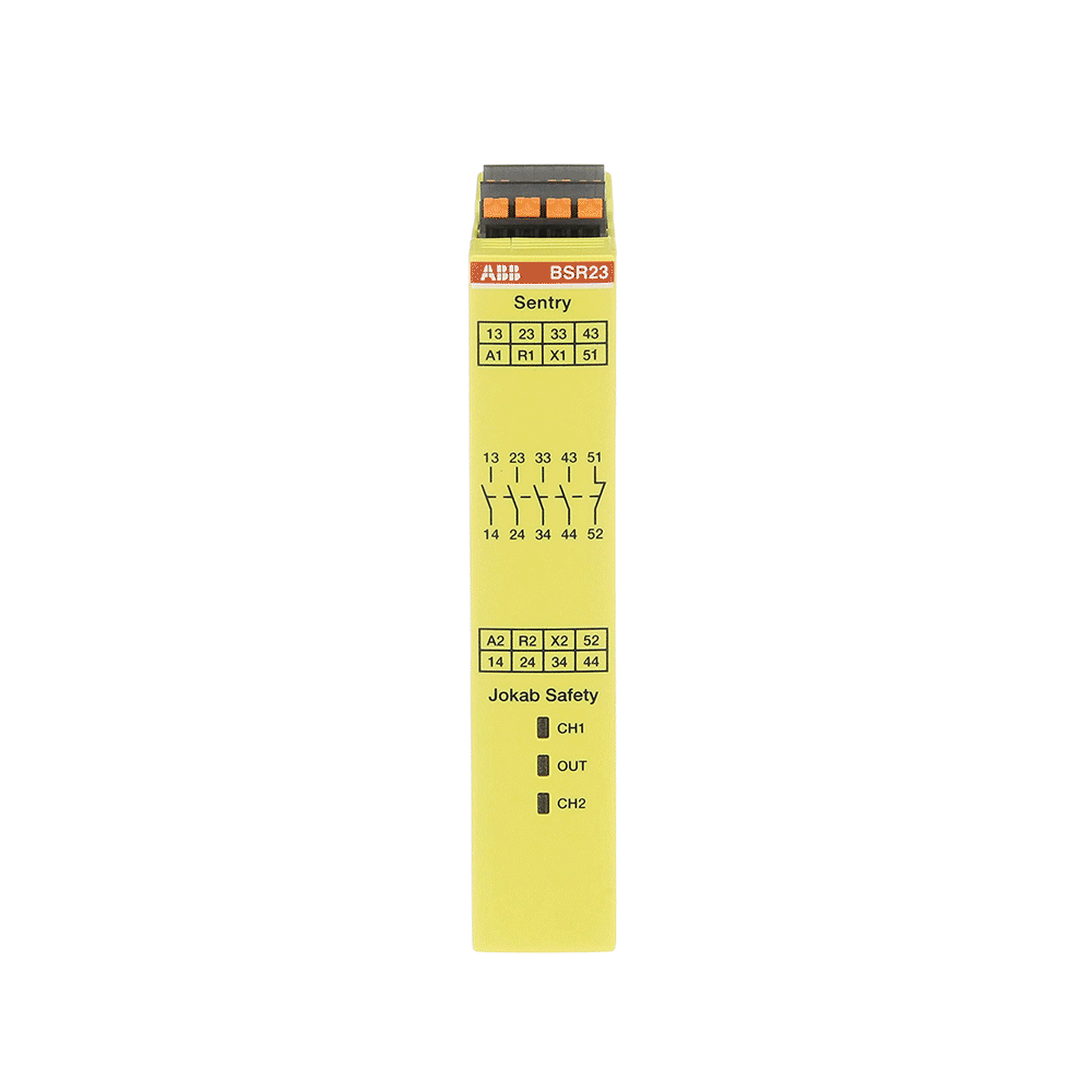 ABB Sentry Bsr23P Safety Relay 2TLA010041R0601 - Robust Expansion Relay ...
