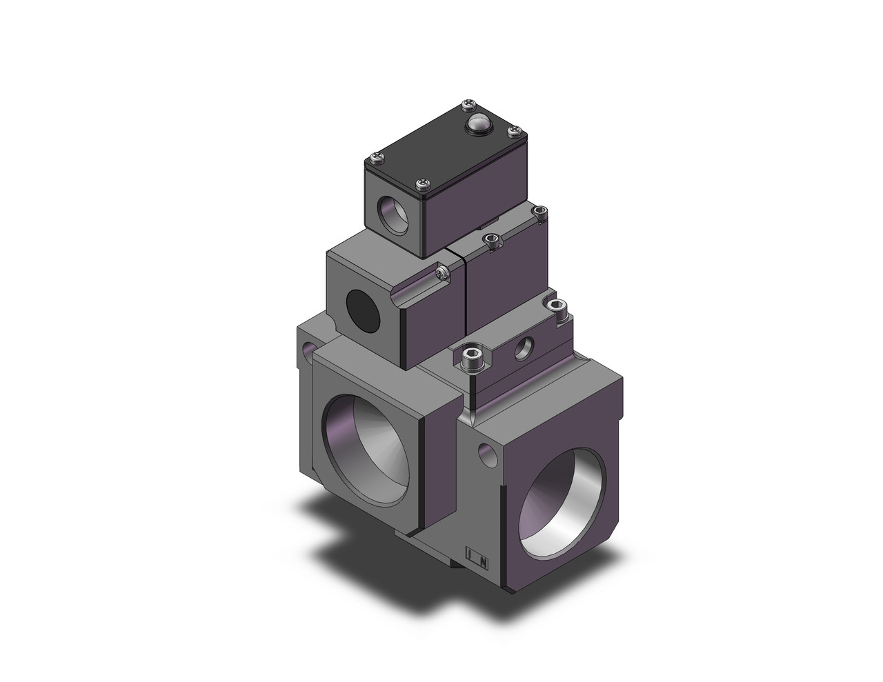 SMC VP3185V-205TLB1 Valve Sol 24Vdc (Vac)