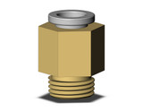 SMC KQ2H06-01AP Fitting, Male Connector Pack of 10