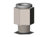 SMC KQ2H08-01NS Fitting, Male Connector Pack of 10