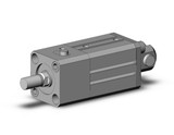 SMC CLQD25-25DCM-B Cyl, Compact With Lock