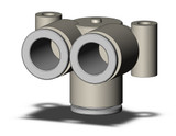 SMC KQ2LU10-00A Fitting, Branch Union Elbow
