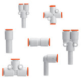 SMC KQ2L03-99A-X35 Fitting, Plug-In Elbow Pack of 10