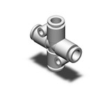 SMC KQ2TW06-00A Fitting, Cross Pack of 10