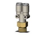 SMC KQ2U06-U02A Fitting, Branch Y