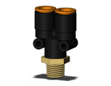 SMC KQ2U11-35AS-X35 Fitting, Branch Y Pack of 10