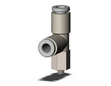 SMC KQ2Y04-M3G Fitting, Male Run Tee Pack of 10