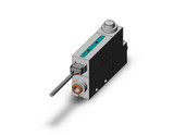SMC PFM510S-C6-1 2-Color Digital Flow Switch For Air