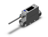SMC PFM711-02-C 2-Color Digital Flow Switch For Air