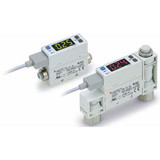 SMC PFM725S-01-A PFM7 Series 2-Color Display Digital Flow Switch Integrated Display
