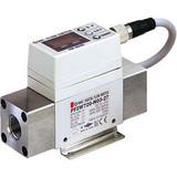 SMC PF2W740-F06-27 PF2W Series For Water Digital Flow Switch Integrated Display Type