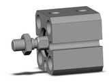 SMC CQSB12-5DM Compact Cylinder
