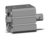 SMC CQSWB20-10D Cyl, Compact, Dbl Rod