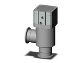 SMC XMD-40M S.S. High Vacuum Angle/In-Line Valve