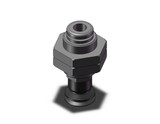 SMC ZP3-T08BS-A10-04 Vertical Vacuum Inlet, W/Adapter