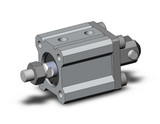SMC CQ2D16-10DM Compact Cylinder, Cq2